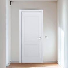 Imagem de Porta Provençal Uv Batente Regulável 07 Cm a 13 Cm Guarnição 7 Cm 102 X 210 Esquerdo Branco