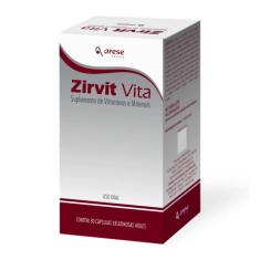 Imagem de Suplemento Vitamínico-Mineral Zirvit Vita com 30 cápsulas Arese 30 Cápsulas Gelatinosas Moles