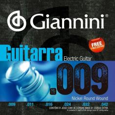 Imagem de Encordoamento Guitarra Giannini 09 Niquel Geegst.9