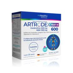 Imagem de Artrodex Trat-M 600 30 cápsulas Healthy do Brasil 30 cápsulas