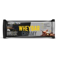 Imagem de Whey Bar Creamy - 1 Unidade 38G Amendoim Com Caramelo - Probiótica