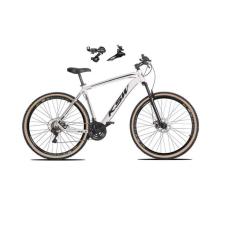 Imagem de  Bicicleta Aro 29 Ksw Xlt Alumínio 24v Câmbios Shimano Garfo Suspensão Pneu com Faixa Bege - Branco