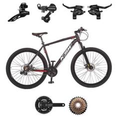 Imagem de Bicicleta Aro 29 KSW XLT 100 21 Velocidades Aluminio MTB C/ Kit SHIMAN