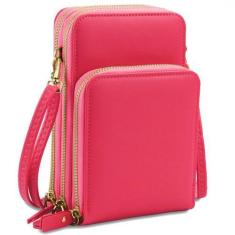 Imagem de Bolsa Feminina Portatil Alça Regulavel Versatil Espaçosa Com Bolso Tra