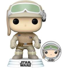 Imagem de Funko Pop! Star Wars: Hoth Luke Skywalker com Pin