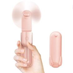 Imagem de Jkjoy Mini ventilador portátil, ventilador portátil com USB recarregável, ventilador de bolso operado por bateria de 2000 mAh, 3 velocidades ajustáveis, ventilador pessoal pequeno 2 em 1 para