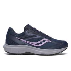 Imagem de Saucony Tênis feminino Cohesion 17, Azul-marinho/urze, 34