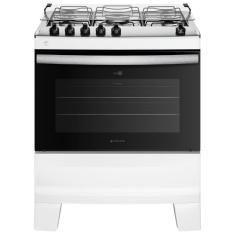 Imagem de Fogão Atlas Agile Up Inox 5Q Bocas - Branco Pratikza