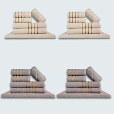 Imagem de Jogo De Toalhas 24 P? S Cole??O Montreal 100% Algod? O Bg + cz