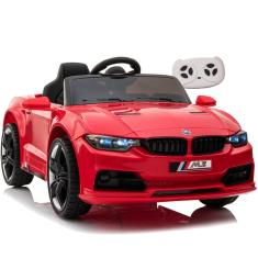 Imagem de Carro Eletrico Infantil BMW M3 Vermelho com Controle Remoto 12V