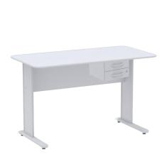 Imagem de Mesa Gerencia Maxxi 150X60 2 Gavetas Cinza Pandin