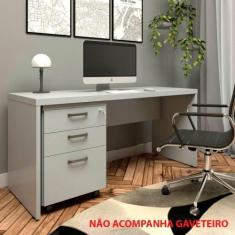 Imagem de Escrivaninha Home Office 150cm Tampo 40mm Pés Painel - F5 Office G, Ci