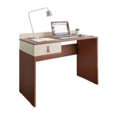Imagem de Mesa Para Computador com 1 Gaveta - Home Office e Estudos 90cm(Cedro com Off)