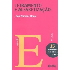 Imagem de Letramento e Alfabetização 15 - 9ª Ed. - Tfouni, Leda Verdiani - 9788524916311