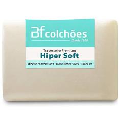 Imagem de Travesseiro Ortopédico Espuma Especial HiperSoft Super Macio 50x70x14 - BF Colchões