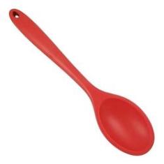 Imagem de Colher De Silicone Uso Geral Servir Cozinhar Mexer 