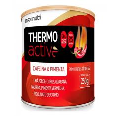 Imagem de Termogênico Thermo Active 250g Sabor Frutas Cítricas - Maxinutri