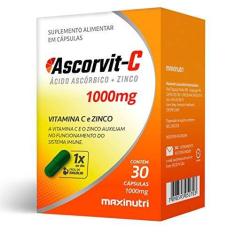 Imagem de Maxinutri Ascorvit-C 1G (Vitamina C + Zinco) - 30 Caps