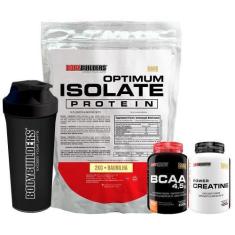Imagem de Kit Optimum Isolate Whey Protein 2Kg+ Bcaa 100G - Bodybuilders
