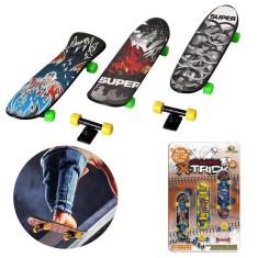 Imagem de Brinquedo Skate De Dedo Miniatura Kit Com 3 - Art Brink