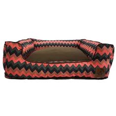 Imagem de Cama Para Cachorro Mabuu Pet - Chevron Rosa - M
