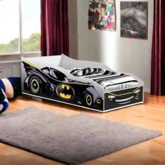 Imagem de Cama Racer Preto Com Colchão Gabrielli