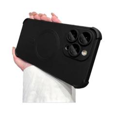Imagem de Capa De Almofada De Ar De Silicone Fosco Para Iphone 16 15 14 13 12 Pr