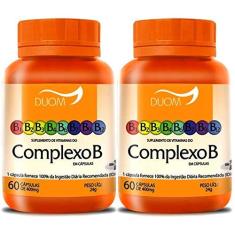 Imagem de Kit 2 Und Vitaminas Do Complexo B 60Cps (1 Ao Dia) Duom