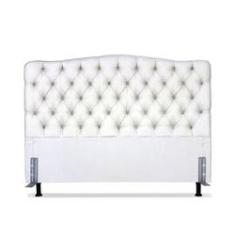 Imagem de Cabeceira de Cama Box Queen 158 cm Dunas Larhome Linho Off White.