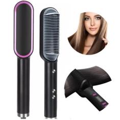 Imagem de Escova Pente Secadora Profissional 3 Em 1 Seca Modela Cabelo 110v/220v