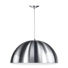 Imagem de Lustre Pendente Meia Lua 40cm Alumínio New Escovado