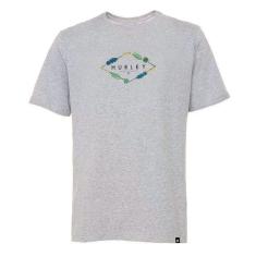 Imagem de Camiseta Hurley Tamanho Especial Botanic  Mescla