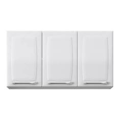Imagem de Armário Aéreo 3 Portas Luce Branco Itatiaia