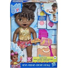 Imagem de Boneca Baby Alive Dia na Praia Negra Hasbro F1682