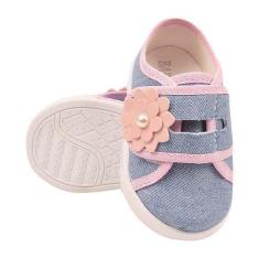 Imagem de Tênis Infantil Antialérgico Sola Autocolante Menina Calce Facil - sem 