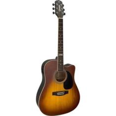 Imagem de Violão Giannini Gf1d Ceq Eletroacústico Aço Honey Burst f002