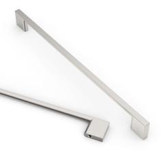 Imagem de Asidrama Pacote com 10 puxadores de armário de cozinha de níquel acetinado escovado, 256 mm, puxadores de armário de cozinha para puxadores de gaveta de armário