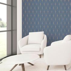 Imagem de Papel De Parede Adesivo Geométrico N010020 Rolo 0,58X3M