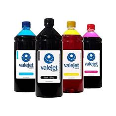 Imagem de Kit 4 Tintas Epson Bulk Ink L5151 CMYK 1 Litro Corante Valejet