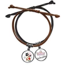 Imagem de DIYthinker Pulseira de couro com corrente de mão para amantes de animais de estimação