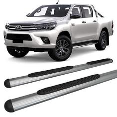 Imagem de Estribo Oval Grafite para hilux 2016 até 2020
