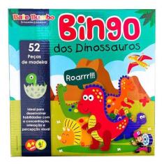 Imagem de Bingo Dos Dinossauros Brinquedo Educativo Bate Bumbo