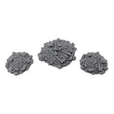 Imagem de Hill Giant Bone Mounds, Cenário de RPG de Mesa Impresso em 3D e Terreno de Wargame para Miniaturas de 28mm