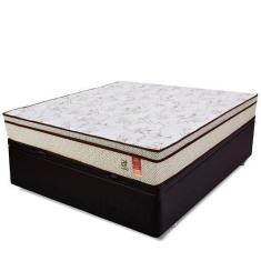 Imagem de Cama Box Baú (Box + Colchão) Casal Molas Ensacadas Bf Colchões 138X188