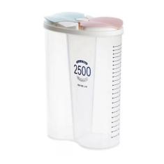 Imagem de Pote Jarra Plástica Divisórias Pratico 2500ml - Clink