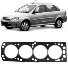 Imagem de Junta Cabeçote Motor Corsa Sedan 1.4 8v 2008 a 2012 Fibra Sabó