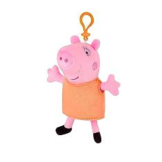Imagem de Peppa Pig Porta Moedas e Chaveiro Mamãe Pig de Pelúcia - BR1692 - Multikids