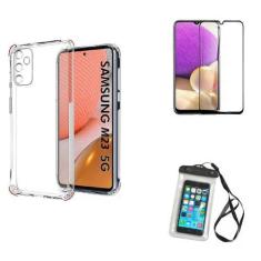 Imagem de Kit Capa A Prova D'água Samsung Galaxy M23 5G + Capa + Película Vidro
