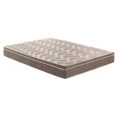 Imagem de Colchão Viúva Ortopédico D33 / EP Anatômico Confort Ultra Firme Euro Pillow Brown (128x188x17) - Paropas