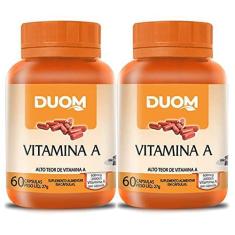 Imagem de Kit 2 Und Vitamina A 60cps (1 ao dia) Duom